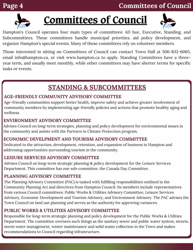 Committees of Council - 1